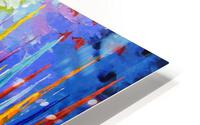 Rainbow sailboats HD Metal print