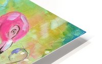 Flamingo HD Metal print