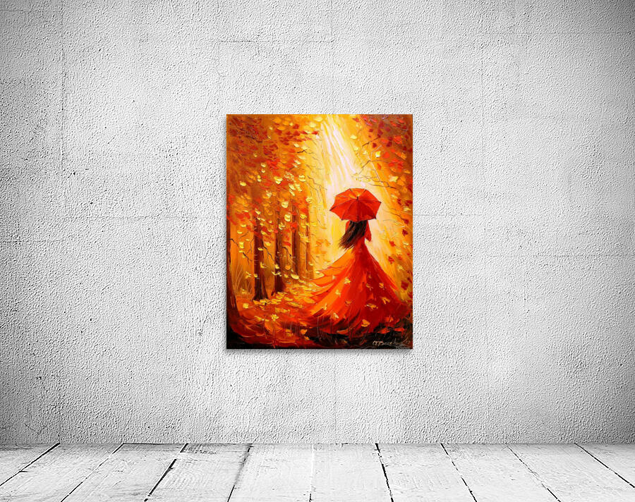 Lady autumn Wall Preview