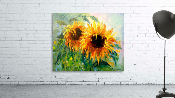 Sunflowers Wall Preview