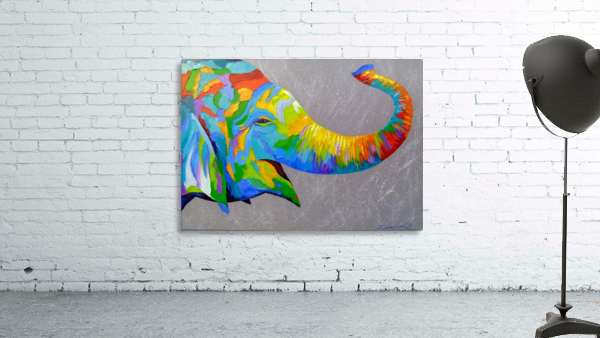 Smiling elephant Wall Preview