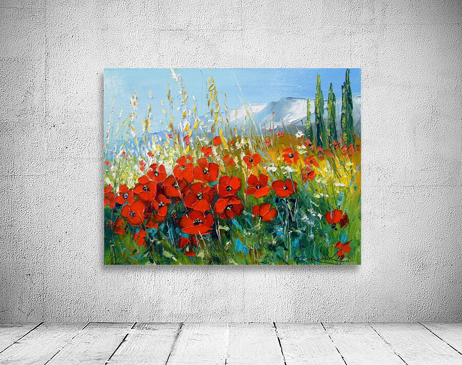 Summer poppies Wall Preview