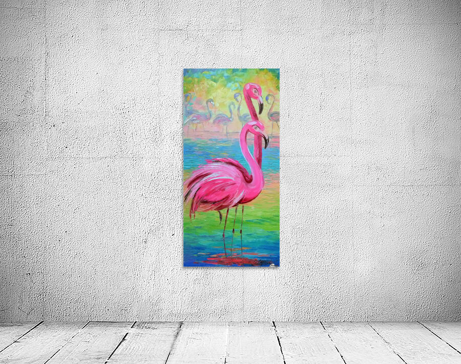 Flamingo Wall Preview