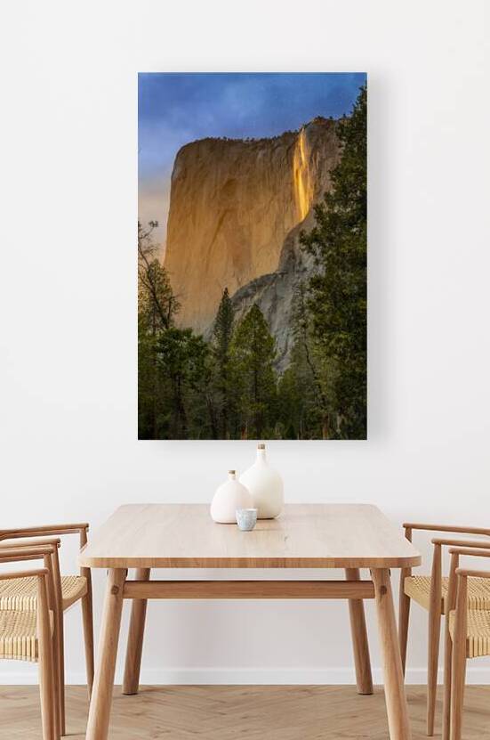 Horsetail Falls Firefall — Yosemite National Park California | Fine Art Print by Michael Klinger Photographer Adventure Photos