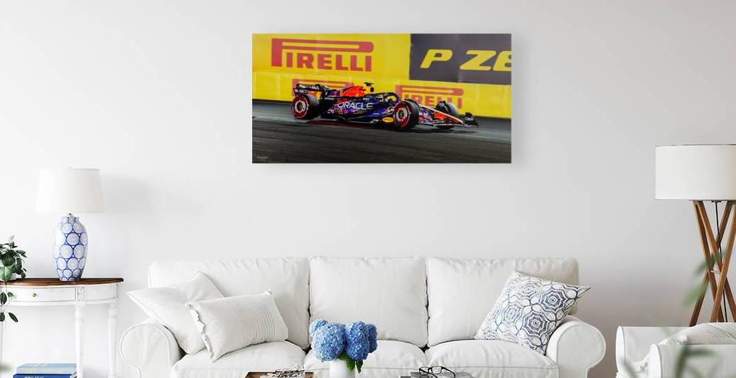 Max Verstappen Red Bull Racing — Las Vegas Grand Prix Inaugural 2023 | Fine Art Print by Michael Klinger Photographer Adventure Photos