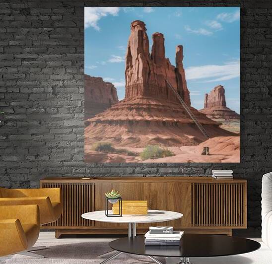 Utah : Towering Red Rocks of Monument Valley: A Journey to New Heights by Sara Design
