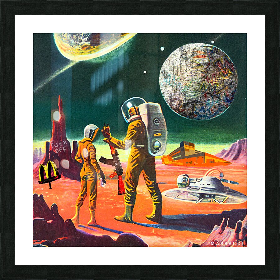 The Discovery Picture Frame print