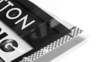 Store Closing BW. HD Metal print