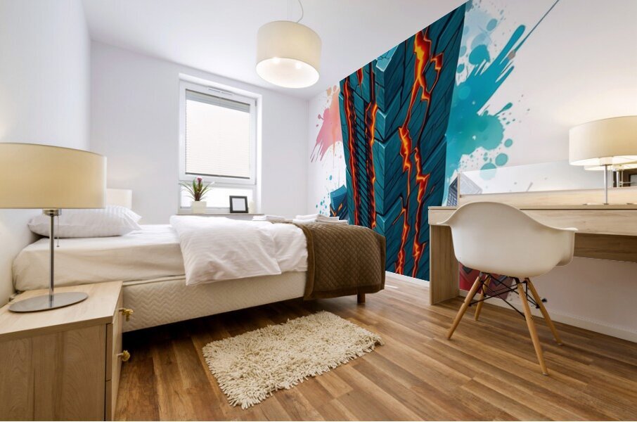 Kaltheris Emberhold Mural print