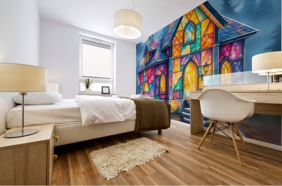 Midnight Whisper Mural print