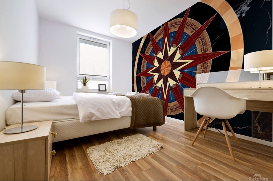 Aurora’s Rose Mural print