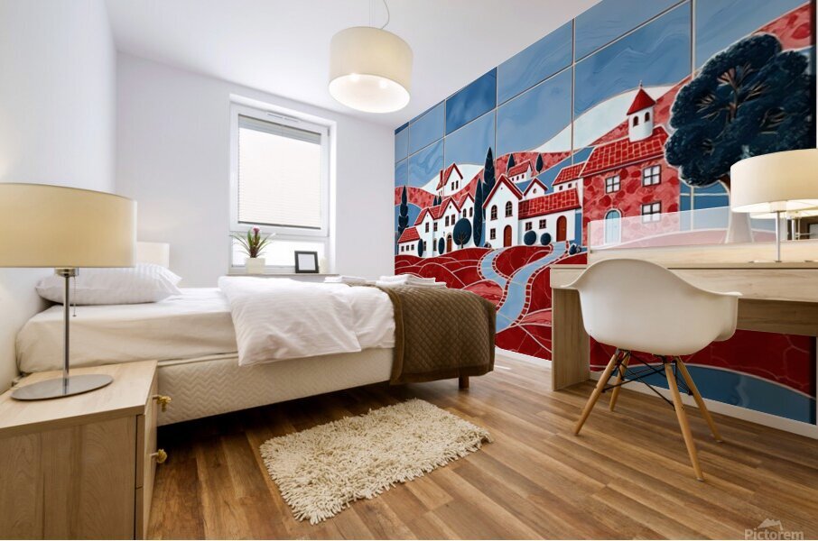 Heartland Haven Mural print