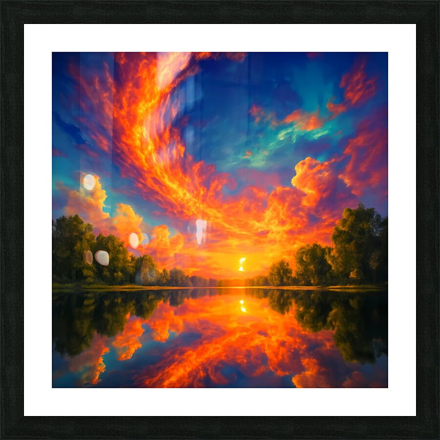 Sunset Reverie Picture Frame print
