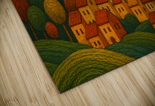 whimsical town Majdy Shaaban puzzle