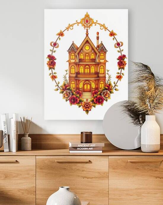 The Golden Blossom Manor 9 by Majdy Shaaban