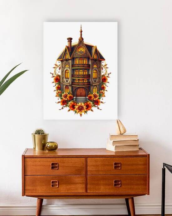 The Golden Blossom Manor 12 by Majdy Shaaban