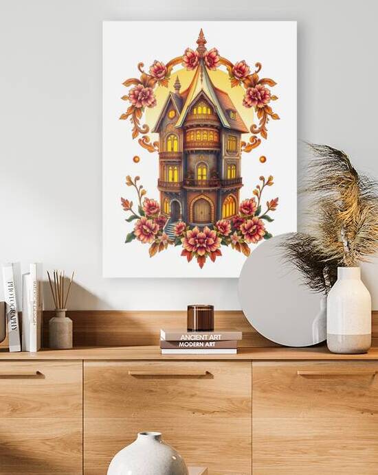 The Golden Blossom Manor 18 by Majdy Shaaban