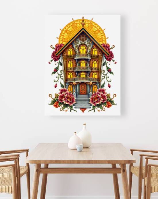 The Golden Blossom Manor 19 by Majdy Shaaban