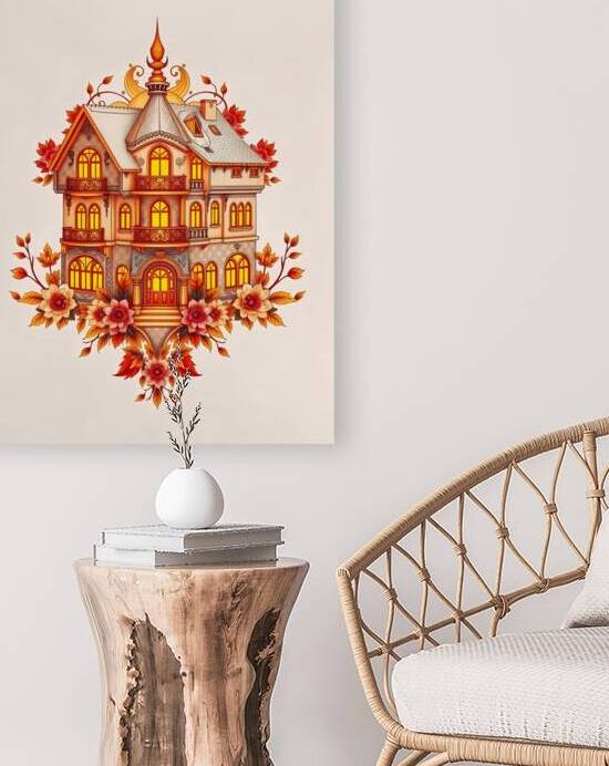 The Golden Blossom Manor 23 by Majdy Shaaban