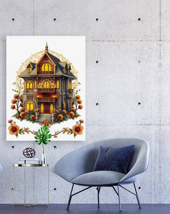 The Golden Blossom Manor 22 by Majdy Shaaban