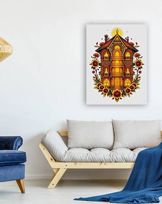 The Golden Blossom Manor 13 by Majdy Shaaban