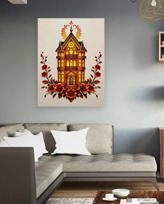 The Golden Blossom Manor 27 by Majdy Shaaban