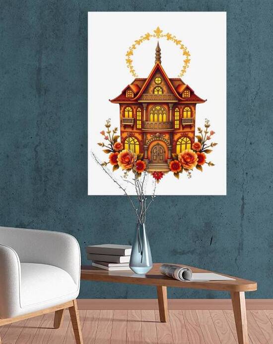 The Golden Blossom Manor 26 by Majdy Shaaban