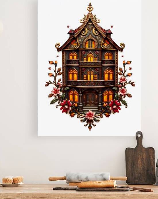 The Golden Blossom Manor 35 by Majdy Shaaban