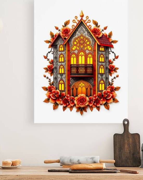 The Golden Blossom Manor 31 by Majdy Shaaban