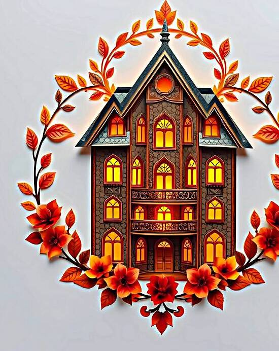 The Golden Blossom Manor 29 by Majdy Shaaban