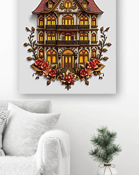 The Golden Blossom Manor 43 by Majdy Shaaban