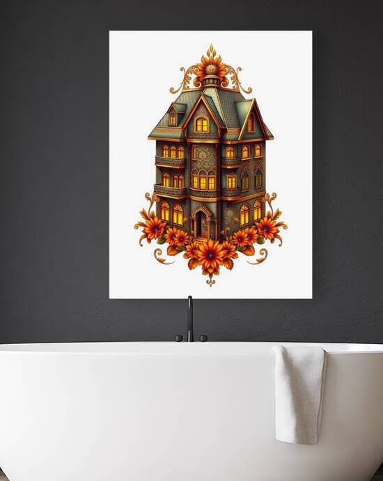 The Golden Blossom Manor 45 by Majdy Shaaban