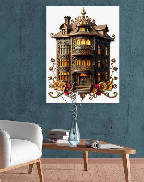 The Golden Blossom Manor 47 by Majdy Shaaban