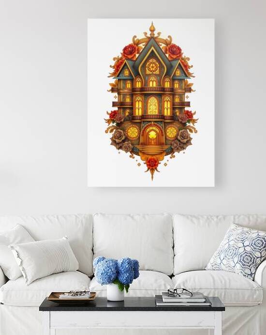 The Golden Blossom Manor 55 by Majdy Shaaban