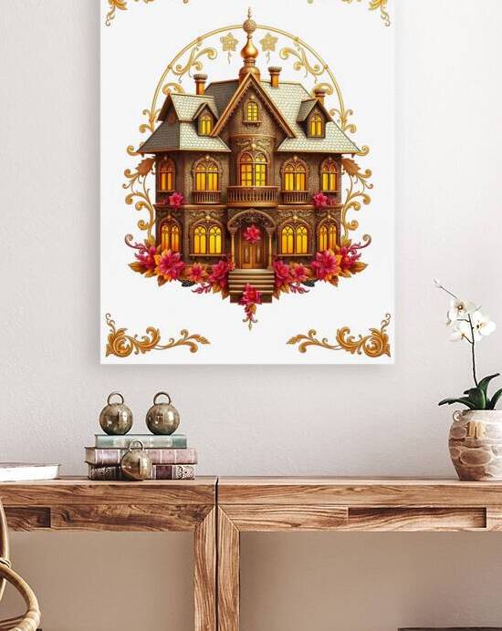 The Golden Blossom Manor 50 by Majdy Shaaban