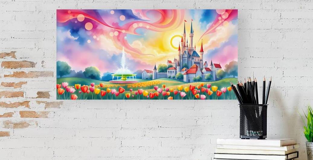 Enchanted Tulip Kingdom 3 by Majdy Shaaban