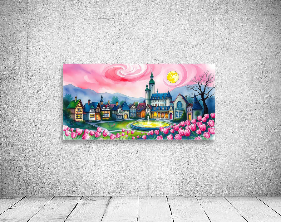 Enchanted Tulip Kingdom 5 Wall Preview