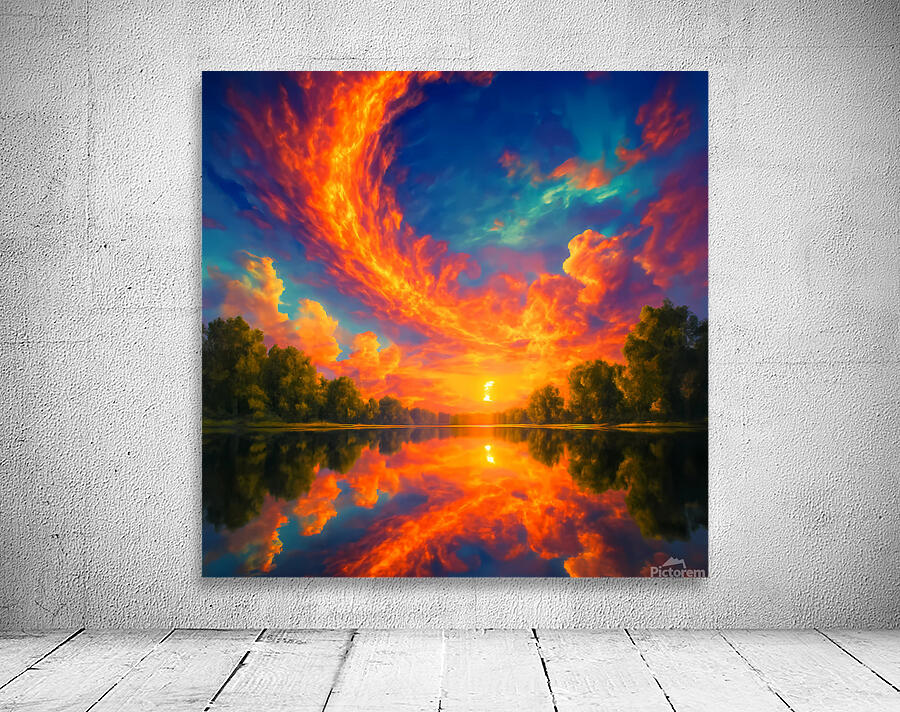 Sunset Reverie Wall Preview