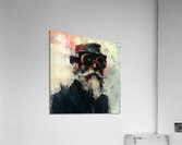 Eccentric Abstract Gentleman Acrylic Print