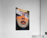 Abstract Gradient Portrait Art Acrylic Print