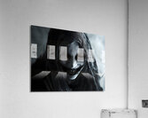 Haunted Smiling Ghost in Darkness Acrylic Print