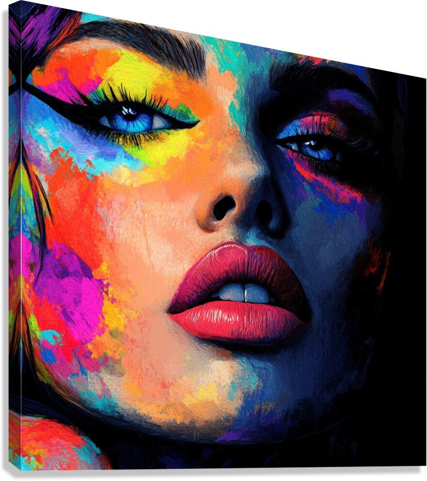 Chromatic Serenity Canvas Print