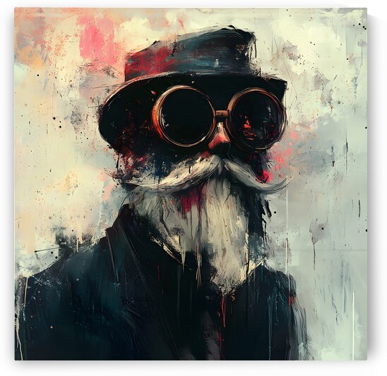Eccentric Abstract Gentleman by Fab Haven