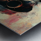 Eccentric Abstract Gentleman Metal print