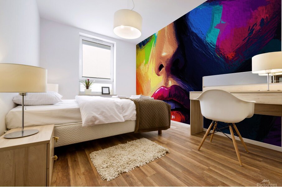 Shattered Reflections Mural print