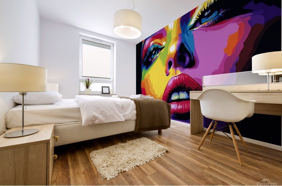 Prismatic Allure Mural print