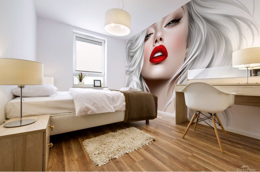 Electric Diva Mural print