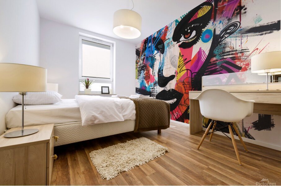Urban Pulse Mural print