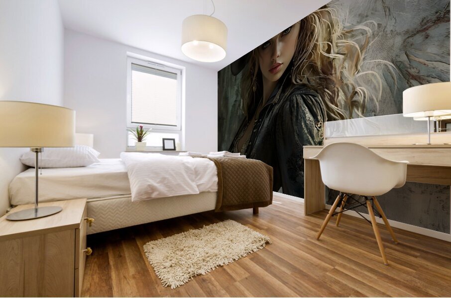Mystical Pirate Elegance Mural print