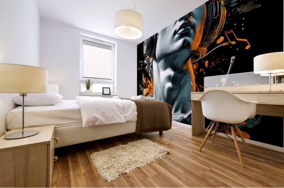 Renaissance Beats Mural print
